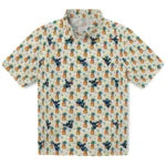 West Virginia Mountaineers Hawaiian Shirt - Pineapple Delight | Hula Hawaiian Shirts