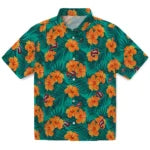 Western Kentucky Hilltoppers Hawaiian Shirt - Hibiscus and Palm Leaves | Hula Hawaiian Shirts