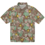 Western Michigan Broncos Hawaiian Shirt - Anthurium Overlay | Hula Hawaiian Shirts