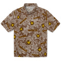 Western Michigan Broncos Hawaiian Shirt - Hibiscus Oasis | Hula Hawaiian Shirts