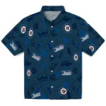 Winnipeg Jets Hawaiian Shirt - Beach Vibe | Hula Hawaiian Shirts