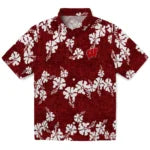 Wisconsin Badgers Hawaiian Shirt - 50th State Flower | Hula Hawaiian Shirts