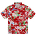 Wisconsin Badgers Hawaiian Shirt - Hawaii Island | Hula Hawaiian Shirts