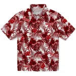 Wisconsin Badgers Hawaiian Shirt - Hibiscus Exotic | Hula Hawaiian Shirts