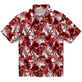 Wisconsin Badgers Hawaiian Shirt - Hibiscus Exotic | Hula Hawaiian Shirts