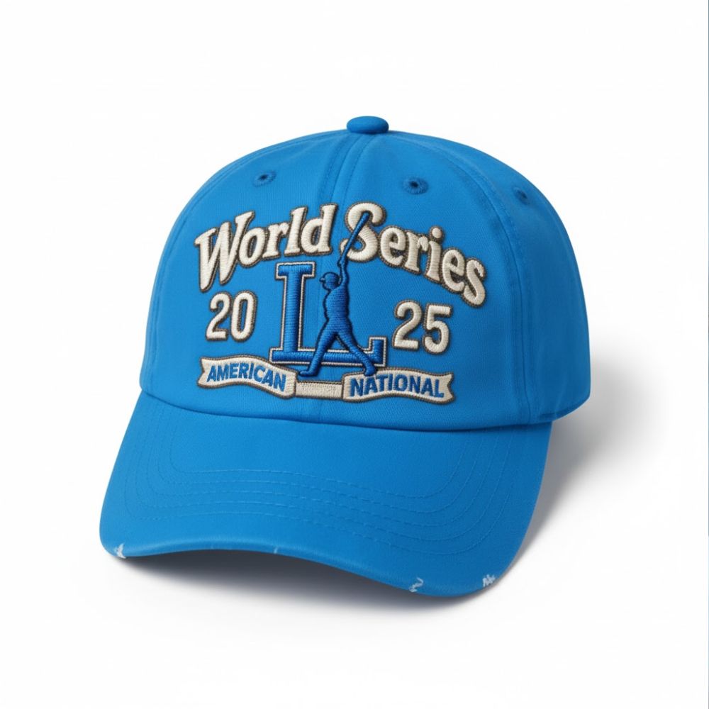 2025 World Series Champions Cap – MLB LA Dodgers Adjustable Hat - LeagueLockerGear