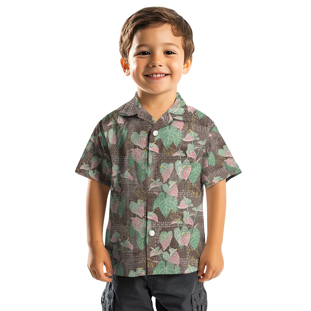 Wyoming Cowboys Hawaiian Shirt - Anthurium Overlay | Hula Hawaiian Shirts