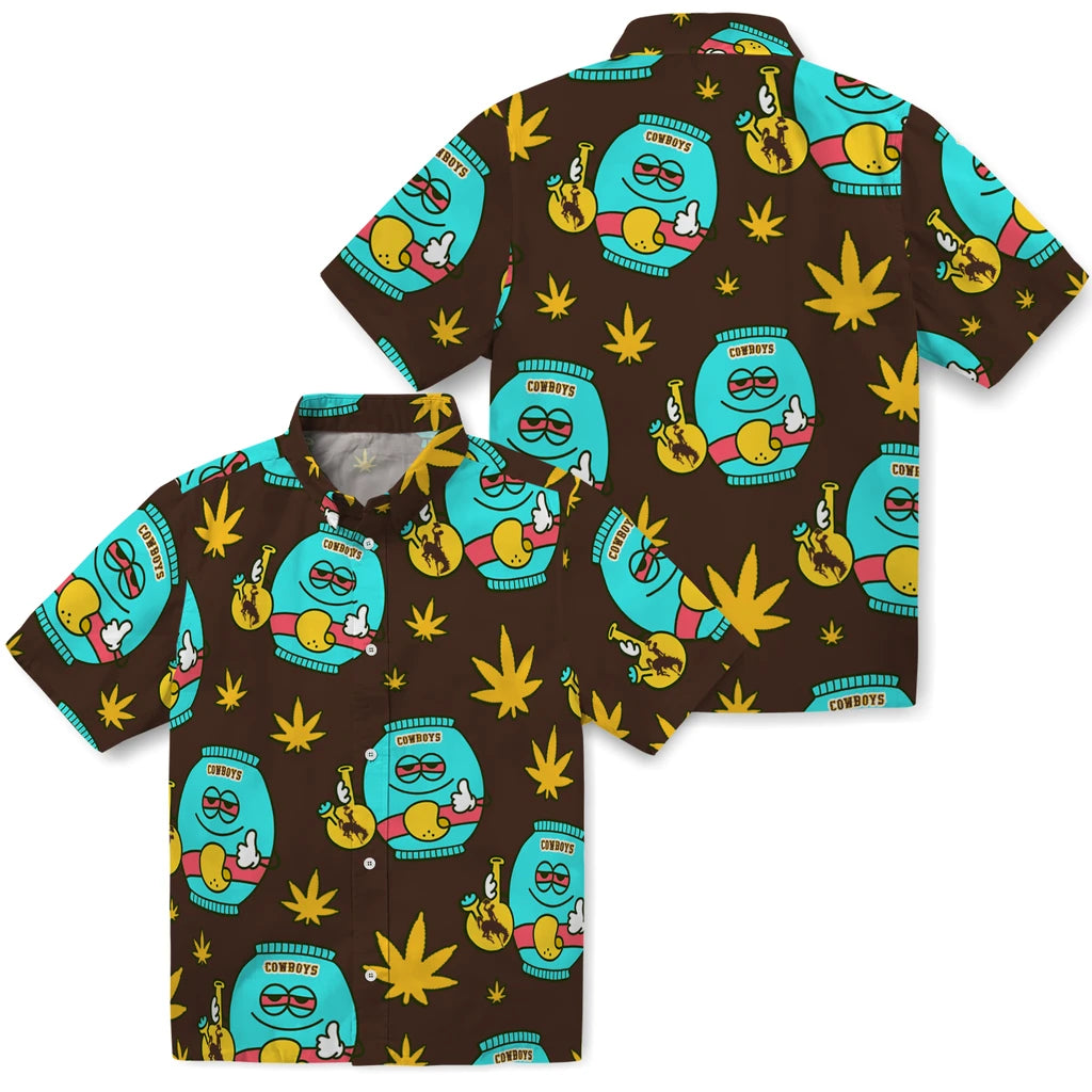 Wyoming Cowboys Hawaiian Shirt - Chill Vibe | Hula Hawaiian Shirts