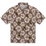Wyoming Cowboys Hawaiian Shirt - Hibiscus Cluster | Hula Hawaiian Shirts