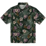 Wyoming Cowboys Hawaiian Shirt - Hibiscus Leaves Pattern | Hula Hawaiian Shirts