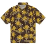 Wyoming Cowboys Hawaiian Shirt - Palm Tree Motif | Hula Hawaiian Shirts